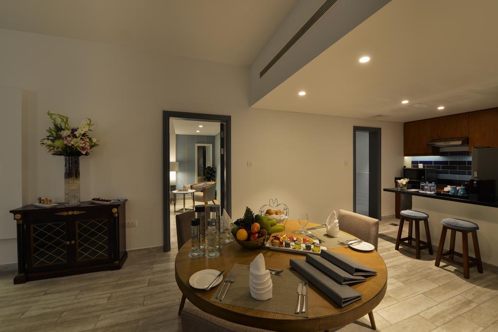 Sealine Beach, A Murwab Resort Mesaieed Esterno foto A 3D rendering of a dining room